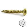 TORNILLO ROSCA MADERA CABEZA PLANA TORX LARGO 35MM DIÁMETRO 4.5MM (CAJA 500)