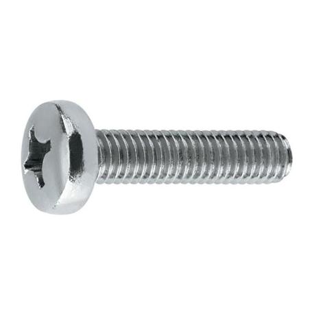 TORNILLO ROSCA METAL CABEZA ALOMADA DIN 7985 INOXIDABLE METRICA M-4 LARGO 8MM (CAJA 5000)