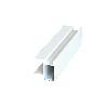 PERFIL TIRADOR MODELO NILA SP19 PLATA MATE / BLANCO / NEGRO MATE SP19 2,60M ACABADO BLANCO (CAJA 2)