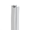 PERFIL TIRADOR MODELO NILA SP19 PLATA MATE / BLANCO / NEGRO MATE SP19 2,60M ACABADO NEGRO MATE (CAJA 2)