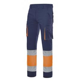 PANTALON ALTA VISIBILDAD  BICOLOR 100%ALGODON VARIOS COLORES TALLA S-XXL ALTA VISIBILID NRNJA NARINO TALLA XL