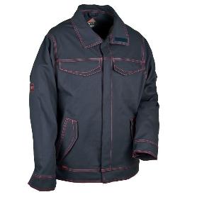 CHAQUETA SOLDADOR 100% ALGODON CON TRATATAMIENTO ANTILLAMA COFRA FLAMETEC TALLAS 52-60 TALLAJE TALLA 60