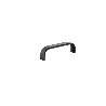 TIRADOR ALUMINIO SENSE MINI ACABADO NEGRO MATE DIST. AGUJERO DIST. 96MM.