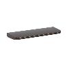 TIRADOR ALUMINIO PEAK ACABADO MARRON METALIZ DIST. AGUJERO DIST. 64MM.