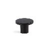 POMO ZAMAK MODELO COMO ACABADO NEGRO MATE DIST. AGUJERO Ø26