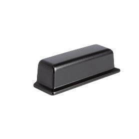 TIRADOR ZAMAK CHIKE ACABADO NEGRO MATE DIST. AGUJERO DIST. 64MM.