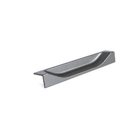TIRADOR ZAMAK EMBUTIR SALIN ACABADO GRAFITO DIST. AGUJERO DIST. 64MM.