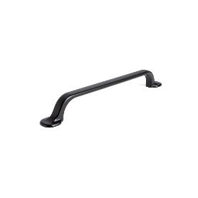 TIRADOR ZAMAK CADIER ACABADO NEGRO MATE DIST. AGUJERO DIST. 160MM.
