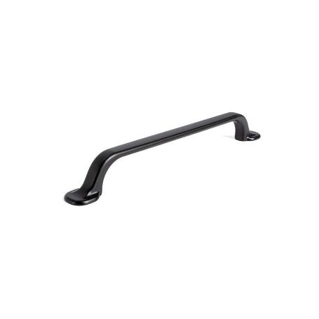 TIRADOR ZAMAK CADIER ACABADO NEGRO MATE DIST. AGUJERO DIST. 160MM.