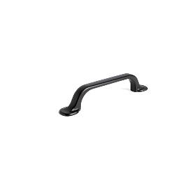 TIRADOR ZAMAK CADIER ACABADO NEGRO MATE DIST. AGUJERO DIST. 96MM.