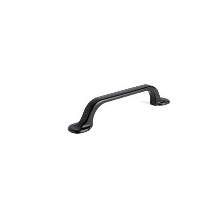 TIRADOR ZAMAK CADIER ACABADO NEGRO MATE DIST. AGUJERO DIST. 96MM.