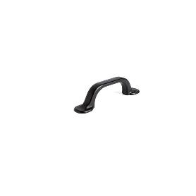 TIRADOR ZAMAK CADIER ACABADO NEGRO MATE DIST. AGUJERO DIST. 64MM.