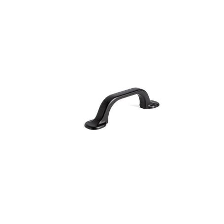 TIRADOR ZAMAK CADIER ACABADO NEGRO MATE DIST. AGUJERO DIST. 64MM.