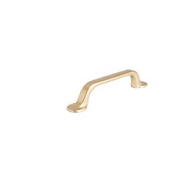 TIRADOR ZAMAK CADIER ACABADO ORO SATINADO DIST. AGUJERO DIST. 96MM.