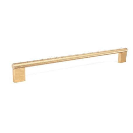 TIRADOR ALUMINIO GRAF MINI ACABADO LATON OSCURO DIST. AGUJERO DIST. 256MM.