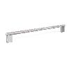 TIRADOR ALUMINIO GRAF MINI ACABADO EFECTO INOX DIST. AGUJERO DIST. 256MM.