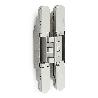 BISAGRA OCULTA K2460 PARA PUERTAS DE MADERA - ACABADOS NEGRO, ORO Y CROMO SATINADO ACABADO CROMO CEPILLAD