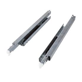 GUÍA SHELF PUSH/AMORTIGUADO EXTRACCIÓN TOTAL ACABADO ZINCADO TIPO CIERRE AMORTIGUADO MEDIDA SHELF 500MM