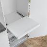 GUÍA SHELF PUSH/AMORTIGUADO EXTRACCIÓN TOTAL ACABADO ZINCADO TIPO CIERRE AMORTIGUADO MEDIDA SHELF 500MM
