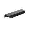 TIRADOR ALUMINIO VANN. DISPONIBLE EN ACABADOS NEGRO MATE, ANODIZADO BRILLO Y LATON OSCURO ACABADO NEGRO MATE DIST. 