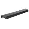 TIRADOR ALUMINIO VANN. DISPONIBLE EN ACABADOS NEGRO MATE, ANODIZADO BRILLO Y LATON OSCURO ACABADO NEGRO MATE DIST. 