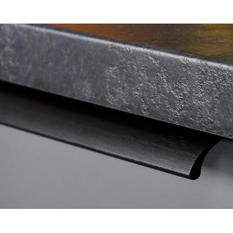 TIRADOR ALUMINIO ONA ACABADO NEGRO CEPILLAD DIST. AGUJERO DIST. 1056MM.