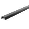 TIRADOR ALUMINIO ONA ACABADO NEGRO CEPILLAD DIST. AGUJERO DIST. 1440MM.