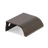 TIRADOR ALUMINIO ONA ACABADO MARRON METALIZ DIST. AGUJERO DIST. 32MM.