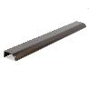 TIRADOR ALUMINIO ONA ACABADO MARRON METALIZ DIST. AGUJERO DIST. 256MM.
