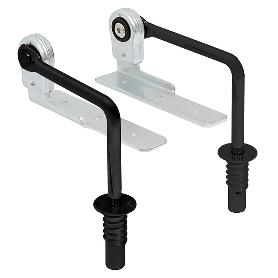 LEO SET MECANISMO RECLINABLE CABECERO 45/60 POSICIONES ACABADO NEGRO MATE POSICIONES 90º - 180º