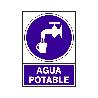 SEÑAL 672 PLAS.295X210 AGUA POTABLE