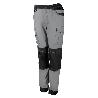 PANTALON BICOLOR CANVAS STRETCH CON BOLSILLOS FLOTANTES VARIOS COLORES TALLA S-XXL ROPA BICOLOR GRIS NEGRO TALLA XX