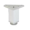 PATA ALUMINIO MATE MODELO LAOS C40 CON NIVELADOR ALTURA H180 (CAJA 4)