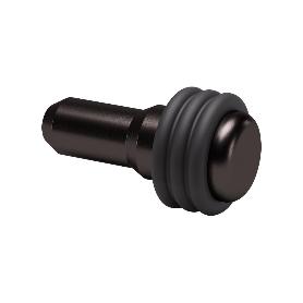 SOPORTE ESTANTE OR D5-10 L18 NEGRO CON GOMA - (CAJA 200)