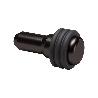 SOPORTE ESTANTE OR D5-10 L18 NEGRO CON GOMA - (CAJA 200)