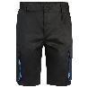 BERMUDA BICOLOR ASTRO NEGRO/CELESTE TALLAJE TALLA 36