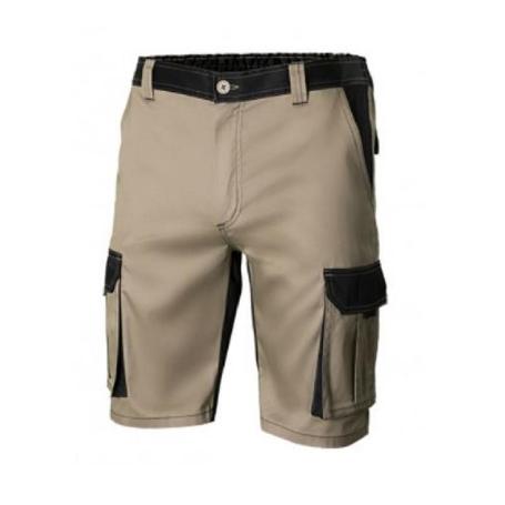 BERMUDA BICOLOR CALIA BEIGE-NEGRO TALLAJE TALLA 50