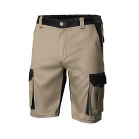BERMUDA BICOLOR CALIA BEIGE-NEGRO TALLAJE TALLA 52