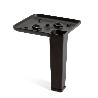 PATA METÁLICA HAMMER H100 - H120 ACABADO NEGRO MATE ALTURA (H) 100