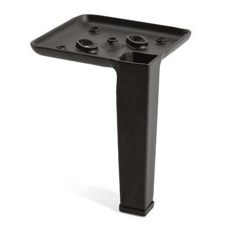 PATA METÁLICA HAMMER H100 - H120 ACABADO NEGRO MATE ALTURA (H) 120