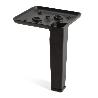 PATA METÁLICA HAMMER H100 - H120 ACABADO NEGRO MATE ALTURA (H) 120