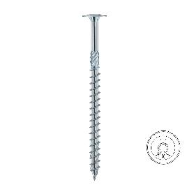 TORNILLO PÉRGOLA CON ARANDELA TORX ACABADO ZINCADO LARGO 180MM