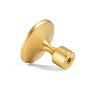 TIRADOR ZAMAK MODELO FLOID ACABADO ORO CEPILLADO DISTANCIA 0MM-1 AGUJERO