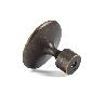 TIRADOR ZAMAK MODELO FLOID ACABADO LATON ANTIGUO DISTANCIA 0MM-1 AGUJERO