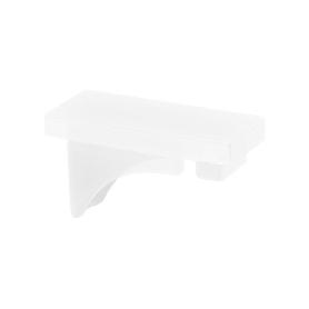 GOMA TRANSPARENTE PARA SOPORTE K-LINE -  PARA ESTANTES DE CRISTAL