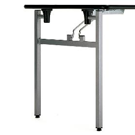 BASTIDOR PARA MESA PLEGABLE. MODELO FLEXO 3. ALTURA 71 CM. COLOR CROMO. TABLERO MINIMO DE 700X800 MM