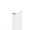 PERFIL VERTICAL ATENEO 2.45 SP16 ACABADO BLANCO MATE (CAJA 6)