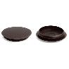 TAPA EMBELLECEDORA PLAST.WENGUE AG.25MM (CAJA 8000)