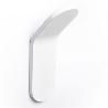 PERCHA TIK 40X125X47 BLANCO MATE  CON ADHESIVO 3M. RESISTENCIA 5KGS. (CAJA 6)