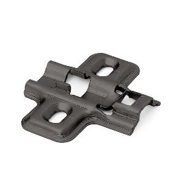 CALZO AVION PARA BISAGRA PUMA CLIP H0 (4,5MM) GRAFITO